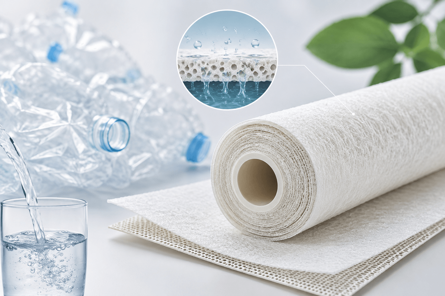 BRIN Ciptakan Membran Filtrasi Air dari Limbah Botol Plastik PET