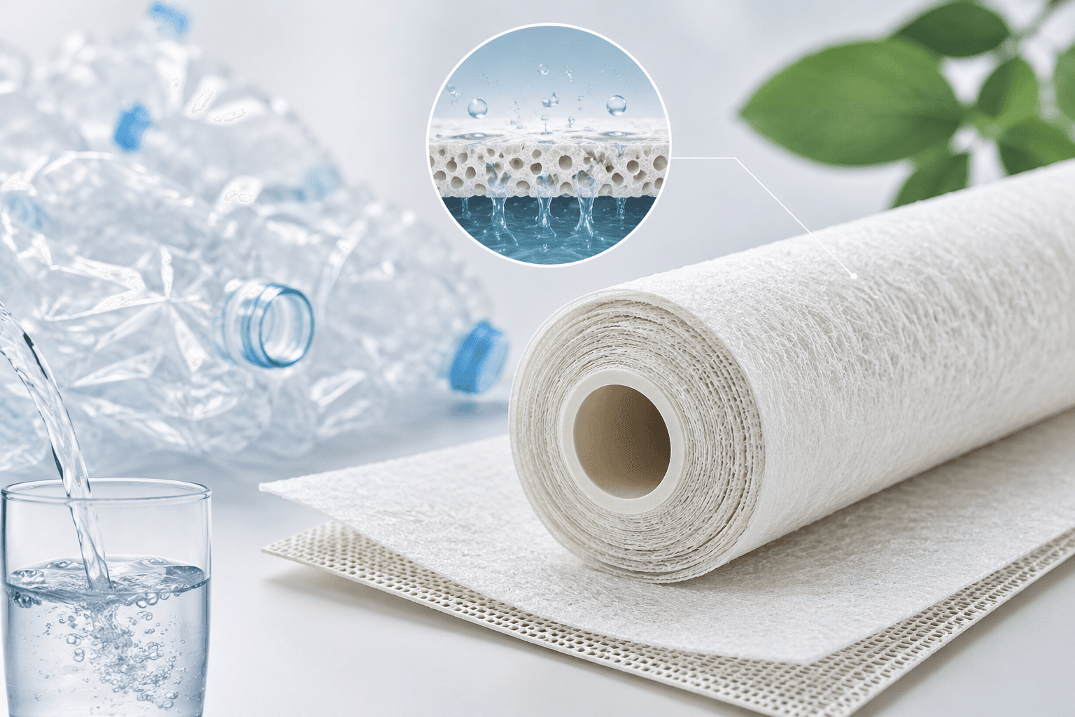 BRIN Ciptakan Membran Filtrasi Air dari Limbah Botol Plastik PET