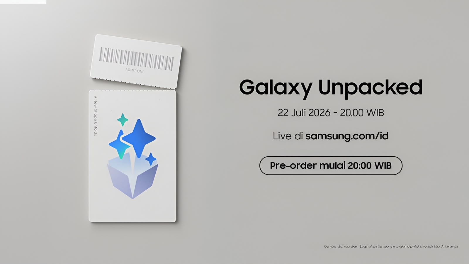 Cara Menonton Live Streaming Samsung Galaxy Unpacked Juli 2026, Galaxy Z Fold 8 dan Z Flip 8 Siap Meluncur
