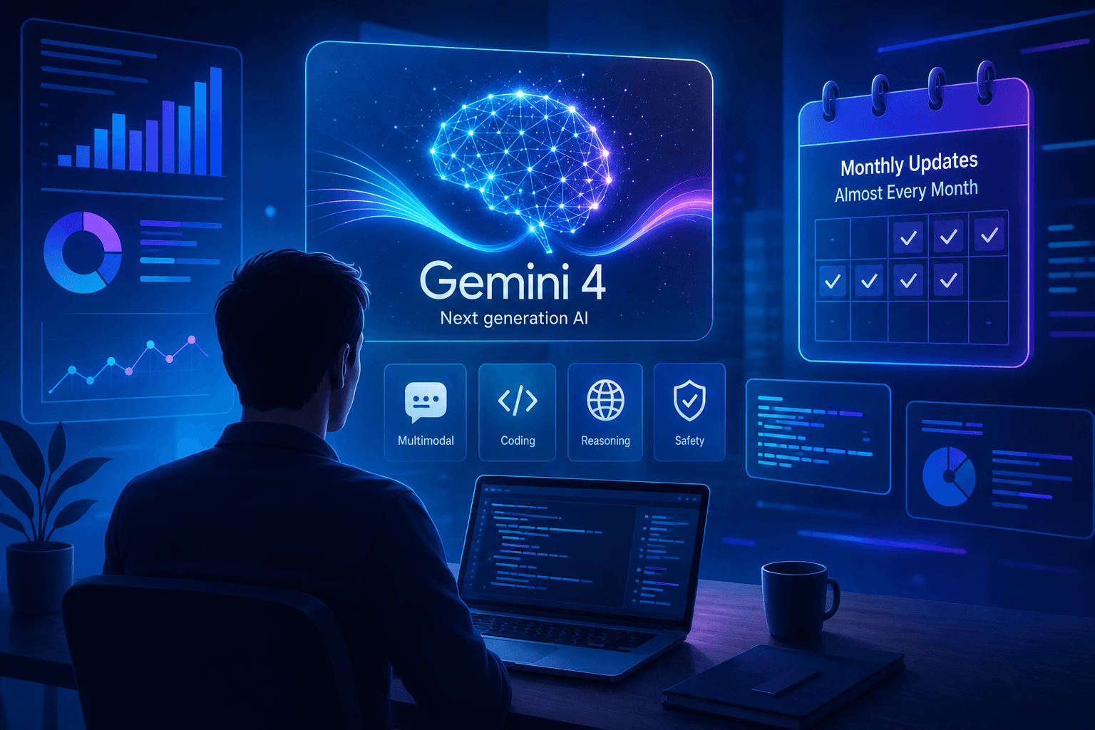 Sundar Pichai Tegaskan Google Belum Tertinggal dalam Perlombaan AI, Siapkan Gemini 4 dengan Pembaruan Hampir Setiap Bulan