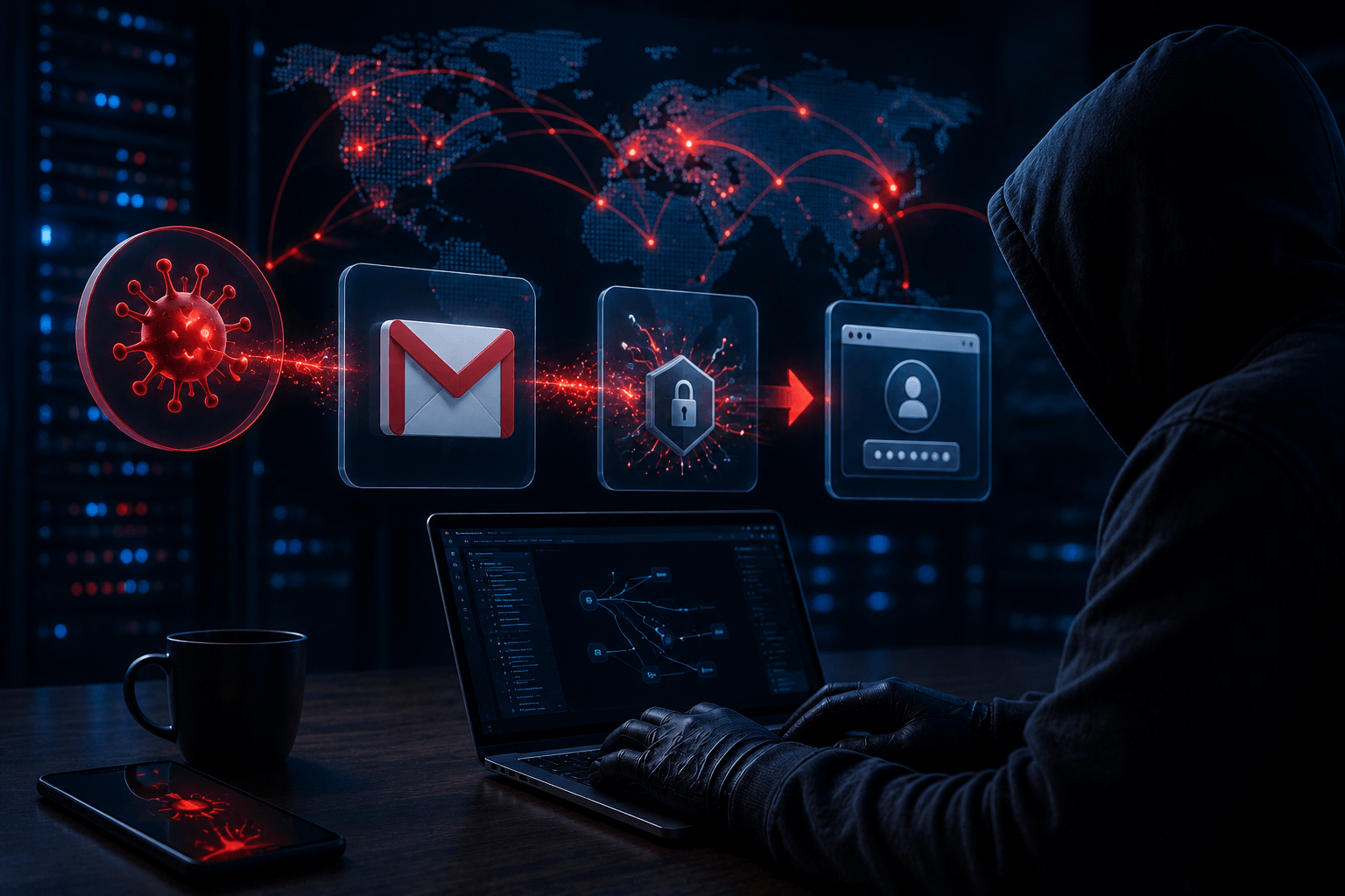 Malware Baru Umbrij Curi Token Gmail, Peretas Tak Perlu Lagi Mengetahui Password