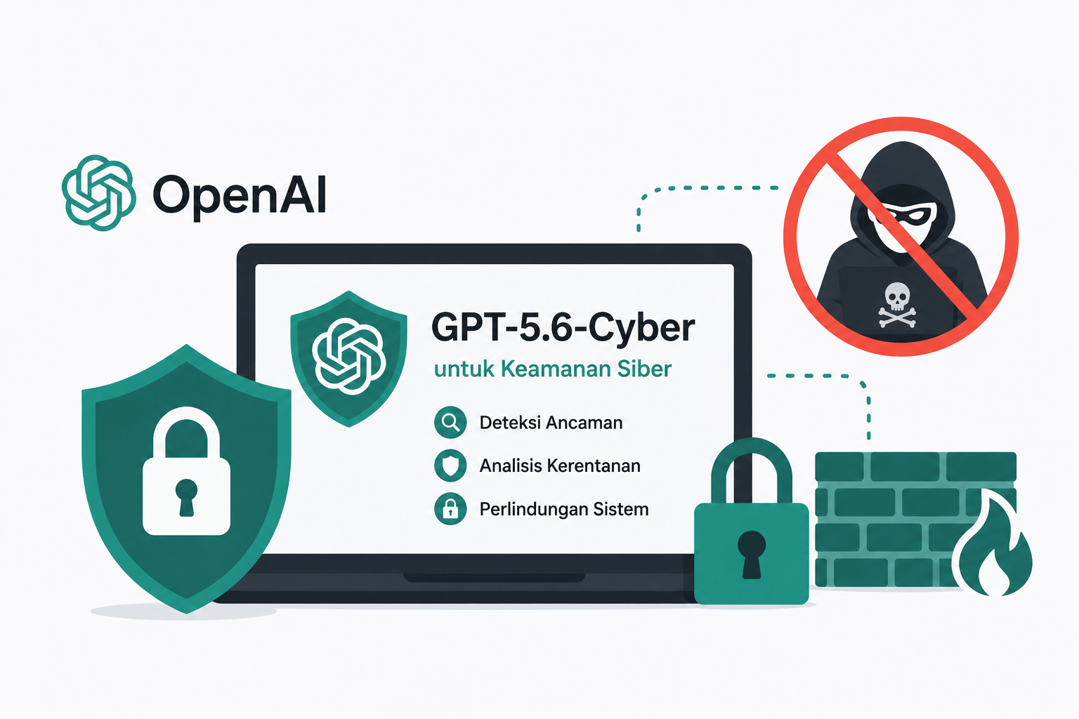 OpenAI Rilis GPT-5.6-Cyber untuk Keamanan Siber