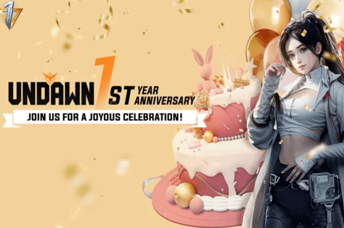 Seru! Garena Bagikan Banyak Hadiah untuk Meriahkan Ulang Tahun Undawn