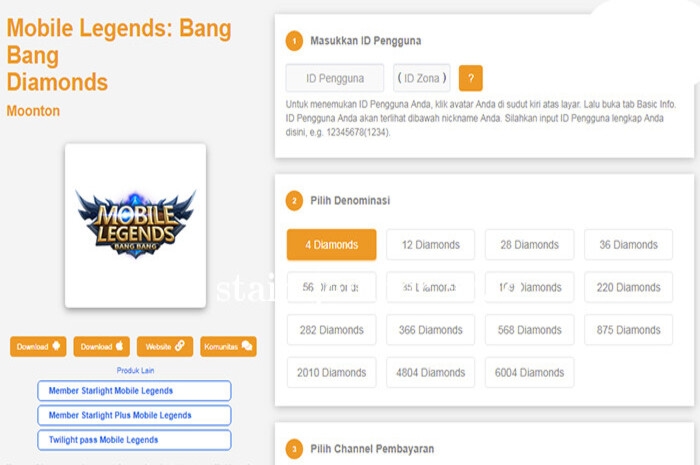 Top Up Diamond ML Murah: Cara Cepat Mengisi Diamond Mobile Legends